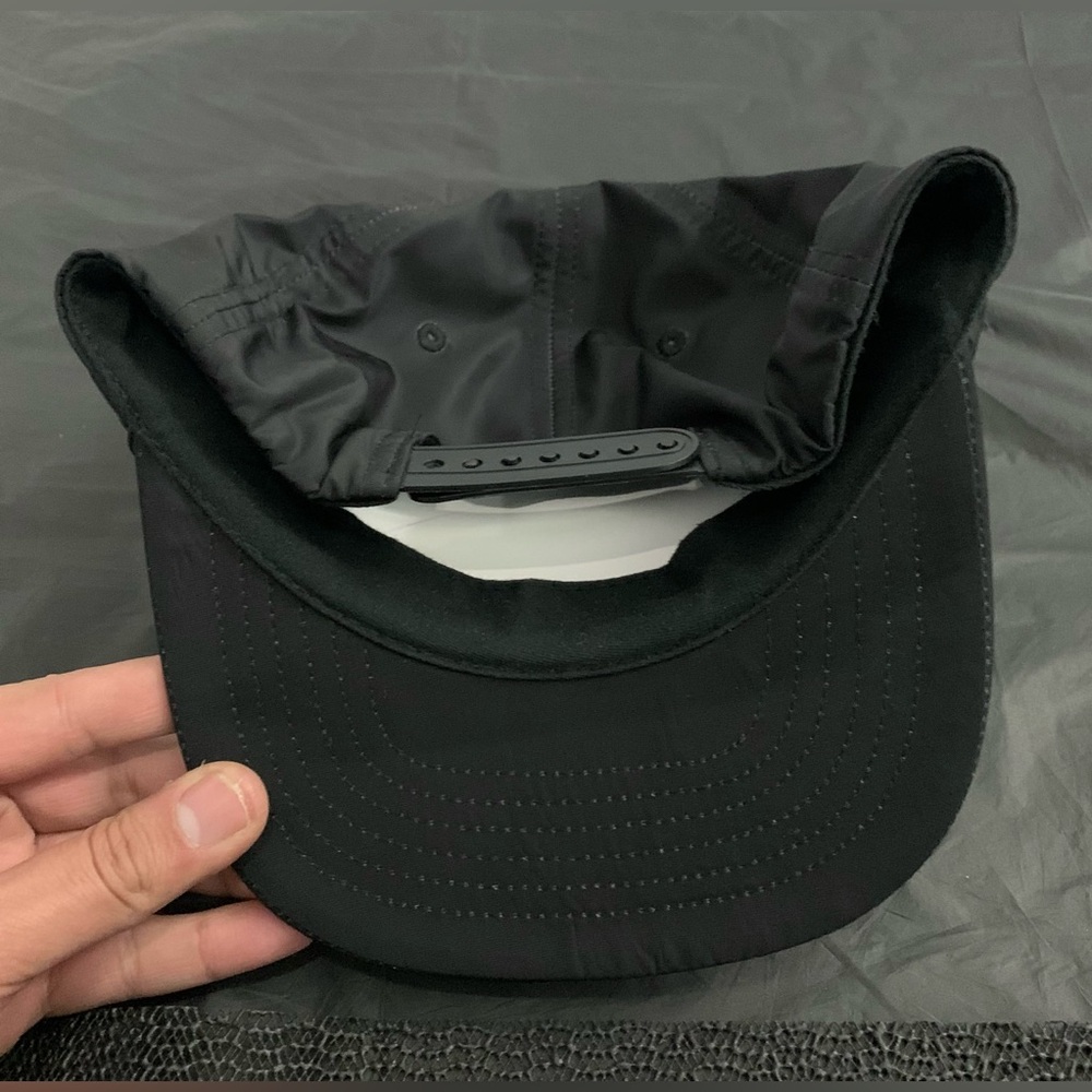 RIPNDIP Hell Ride Flame Nylon Snapback Hat Black Rare 6 Panel Deadstock Skater - Picture 5 of 6